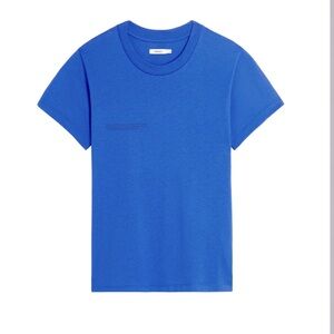 PANGAIA PPRMINT™ Organic Cotton Slim Fit T-shirt—cobalt blue